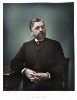 Gustave Eiffel, French engineer, 1880. Artist: Eugene Pirou.