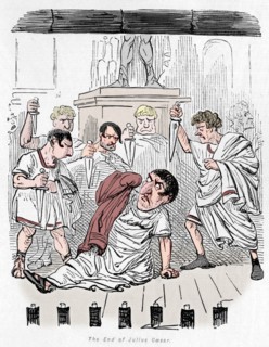 'The End of Julius Caesar', 1852. Artist: John Leech.