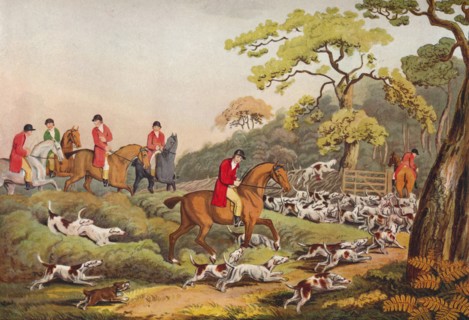 'Going To Cover', c1810, (1922). Artist: Samuel Howitt.