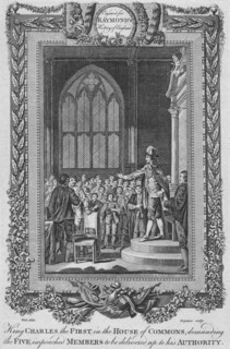 'King Charles the First in the House of Commons', c1787. Artist: Unknown.