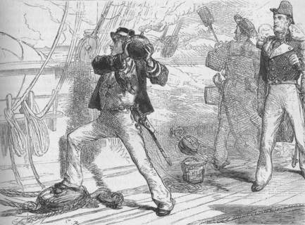 'An Incident in the Attack on Bomarsund', c1880. Artist: C.R..