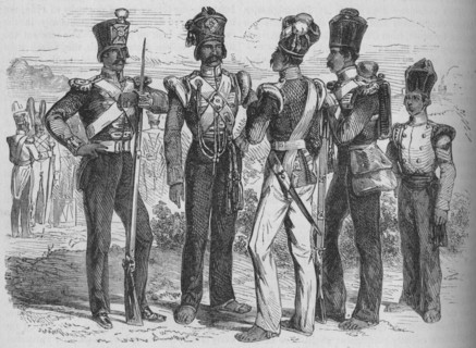 'Group of Sepoys', c1880. Artist: Unknown.