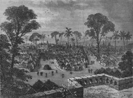 'View of Coomassie', c1880. Artist: W.P..