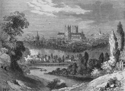 'Exeter', c1880. Artist: Joseph Swain.