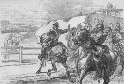 'Surprise of the French by Beresford', c1880. Artist: Unknown.
