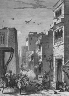 'The British Troops Entering Moultan', c1880. Artist: Unknown.