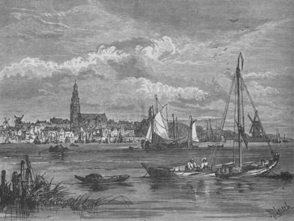 'Flushing', c1880. Artist: Richard Principal Leitch.