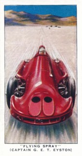 Flying Spray (Captain G. E. T. Eyston)', 1938. Artist: Unknown.