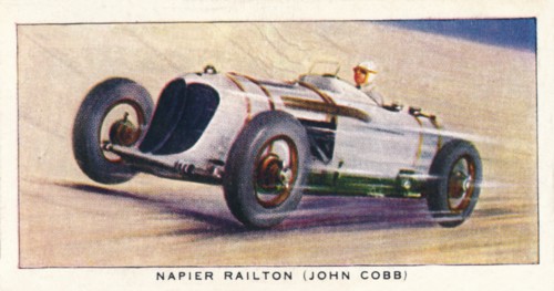 'Napier Railton (John Cobb)', 1938. Artist: Unknown.