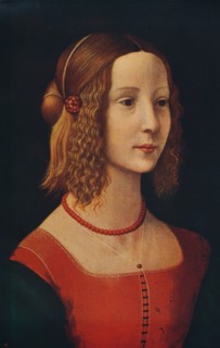 'Portrait of a Girl', c1490, (c1915). Artist: Unknown.