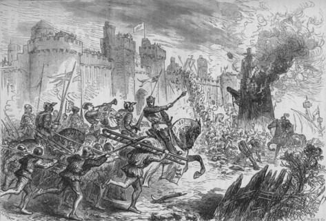 'The Siege of Berwick', c1880. Artist: Unknown.