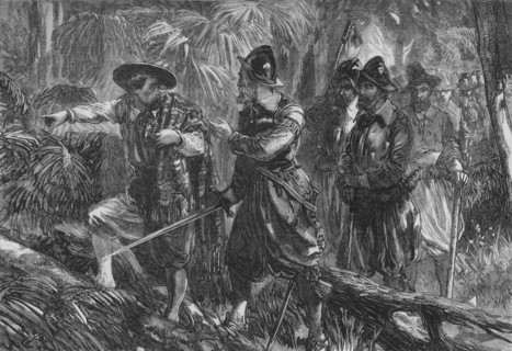 'The Expedition Against Santiago', c1880. Artist: Unknown.