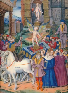 'The Triumph of Love', c15th century, (1937). Artist: Emile- Aurele Van Moe.