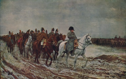 'Napoleon during French Campaign of 1814', 1864, (c1915). Artist: Jean Louis Ernest Meissonier.