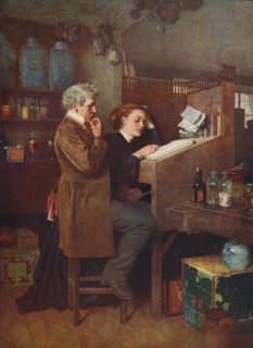 'Something Wrong Somewhere', c1850. Artist: Charles Green.