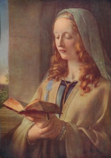 'Maiden Meditation', 1847, (c1915). Artist: Charles West Cope.