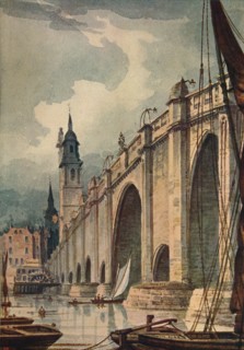 'London Bridge', 1893, (c1915). Artist: Unknown.