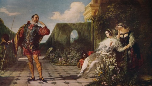 'Malvolio and the Countess', c1840, (c1915). Artist: Daniel Maclise.