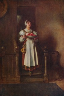 'A Maid of the Hostel', c1800. Artist: William John Wainwright.