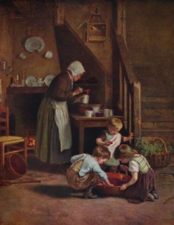 'Making Jam', 1880, (c1915). Artist: Pierre Edouard Frere.