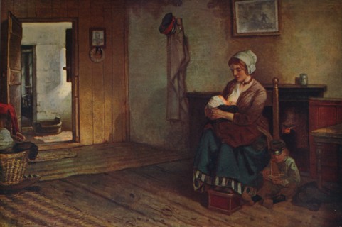 'Flemish Interior', c1915. Artist: Richard Burnier.