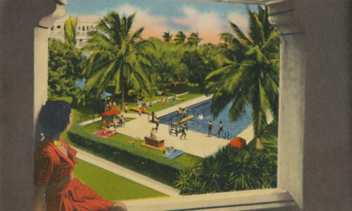 'Swimming Pool, Hotel Del Prado, Barranquilla', c1940s. Artist: Unknown.