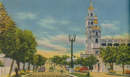 'Olaya Herrera Avenue, Barranquilla', c1940s. Artist: Unknown.