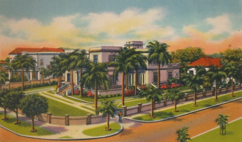 'Modern residence in El Prado, Barranquilla', c1940s. Artist: Unknown.