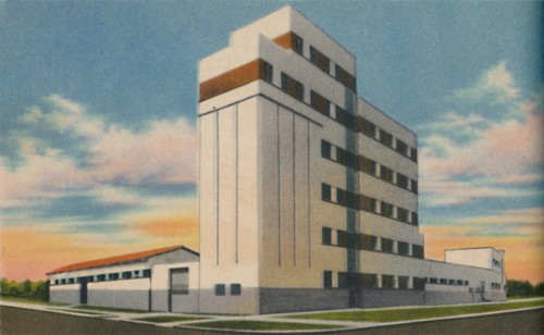 'La Insuperable Wheat Silos and Mills-Generoso Mancini y Cia. S. A., Barranquilla', c1940s. Artist: Unknown.