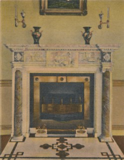 'The Banquet Hall Mantel', 1946. Artist: Unknown.