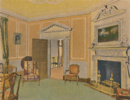 'The West Parlor', 1946. Artist: Unknown.