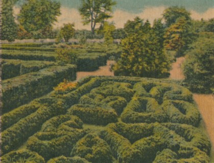 'The Flower Garden, general view', 1946. Artist: Unknown.
