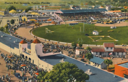'Florida Fair Grounds, Tampa, Florida', c1940s. Artist: Unknown.