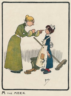 'M the Meek', 1903. Artist: John Hassall.