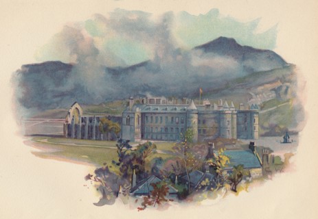 'Holyrood Palace', c1890. Artist: Charles Wilkinson.