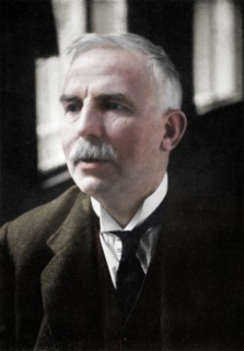 Ernest Rutherford (1871-1937), Nobel prize-winning atomic physicist, c1908.   Artist: Unknown.