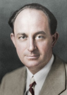 Enrico Fermi, Italian-born American nuclear physicist, c1938. Artist: Unknown.