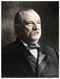 Grover Cleveland, 22nd and 24th President of the United States, 19th century (1955). Artist: Unknown.