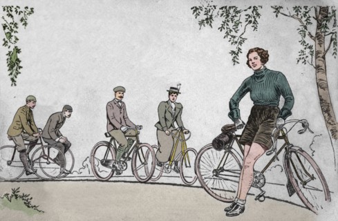 'Cycling 1839-1939 front cover', 1939. Artist: Unknown.