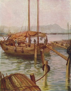 'Hong-Kong Harbour', 1924. Artist: Unknown.