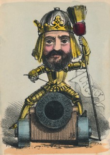 'Edward III', 1856. Artist: Alfred Crowquill.