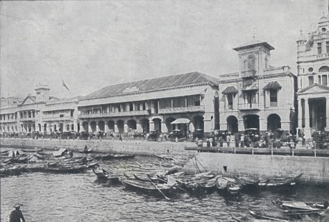 'Quay at Singapore', 1924. Artist: Unknown.