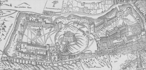 'Norden's View of Windsor Castle, 1607.' 1895. Artist: John Norden.