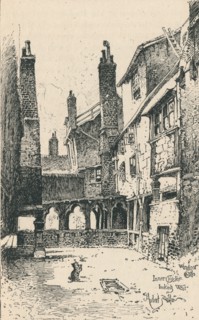 'Inner Cloister, Looking West', 1895. Artist: Unknown.