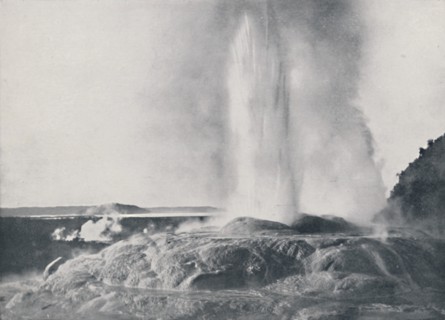 'Geyser; New Zealand', 1924. Artist: Valentine & Sons.