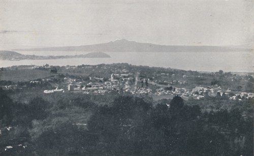 'Auckland Harbour', 1924. Artist: Valentine & Sons.