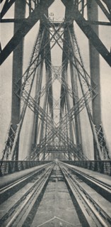 'Looking Through the Forth Bridge', 1926. Artist: Unknown.