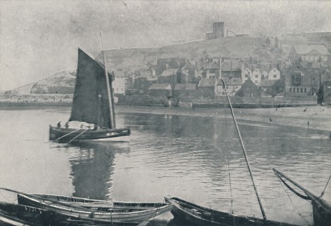 'Whitby Harbour', 1910. Artist: Photochrom Co Ltd of London.