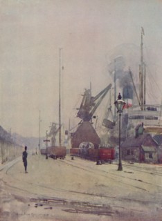 'Loading Coal with Cranes', 1910.