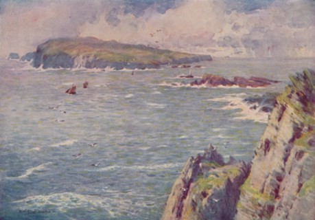 'The Calf of Man', 1910. Artist: Alfred Heaton Cooper.